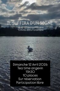 Lire la suite à propos de l’article Il suffira d&rsquo;un signe Avril 2026